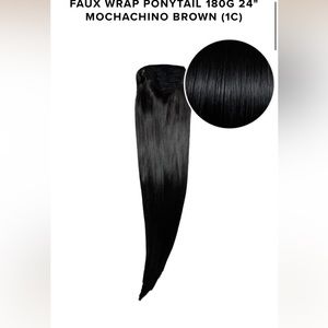 Bellami wrap ponytail